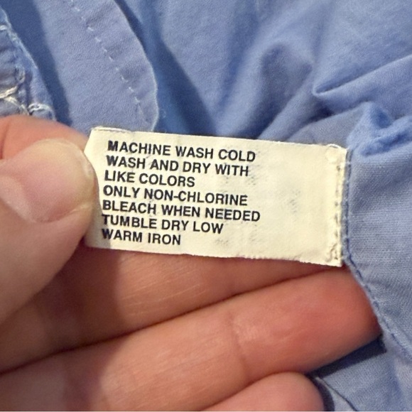 Baby Gap Blue Daisy Embroidered Cotton Sundress Toddler 12–18M - Picture 4 of 5